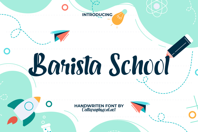 Barista School Font