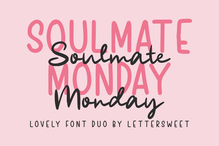 Soulmate Monday Font