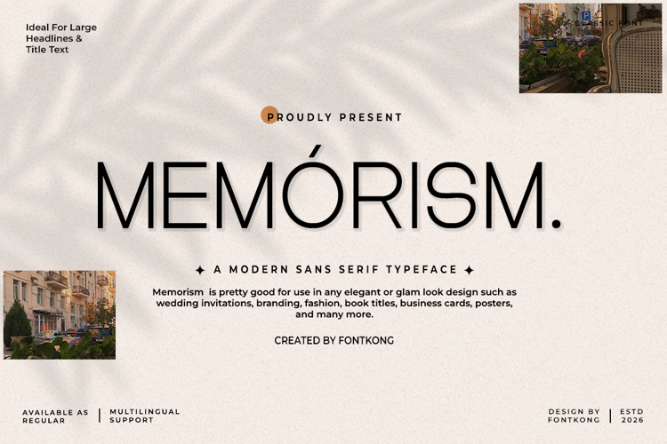 Memorism Font