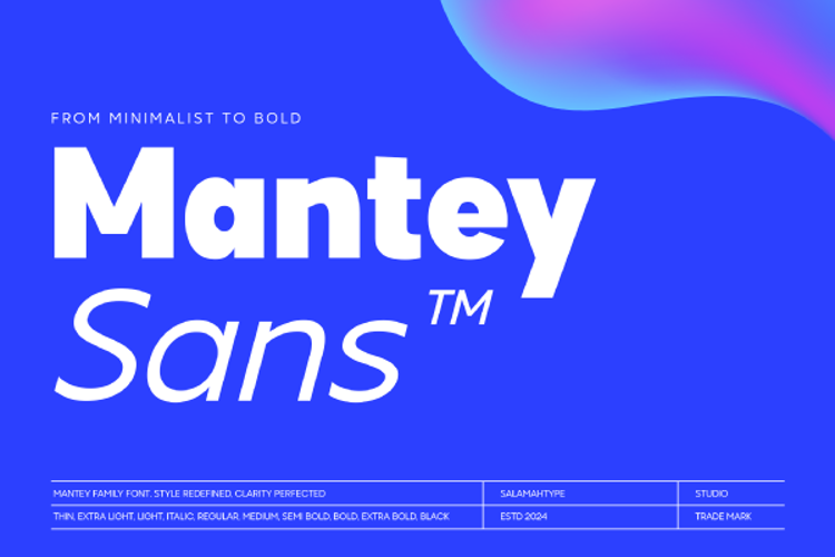 Mantey Font