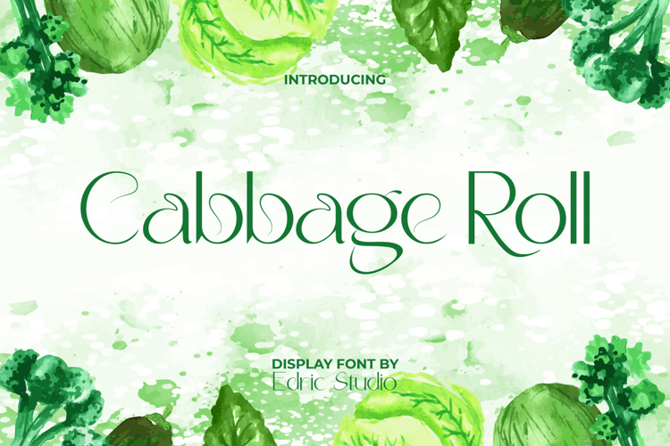 Cabbage Roll Font