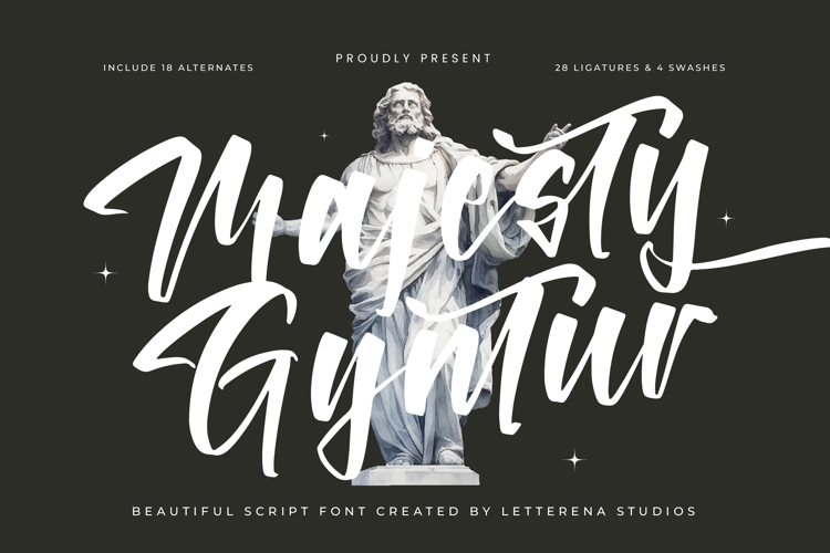 Majesty Gyntur VERSION Font