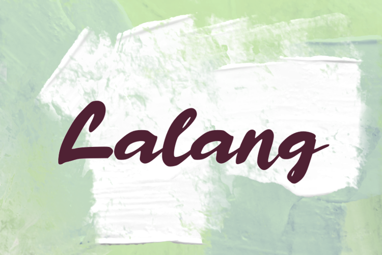 L Lalang Font