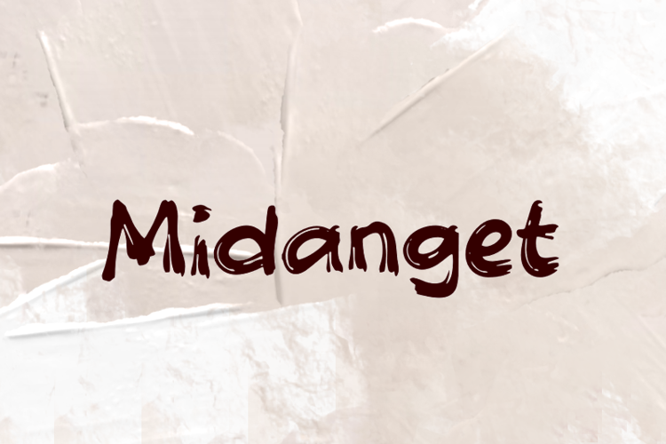 M Midanget Font