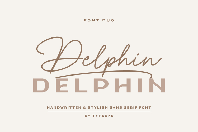 Delphin Font