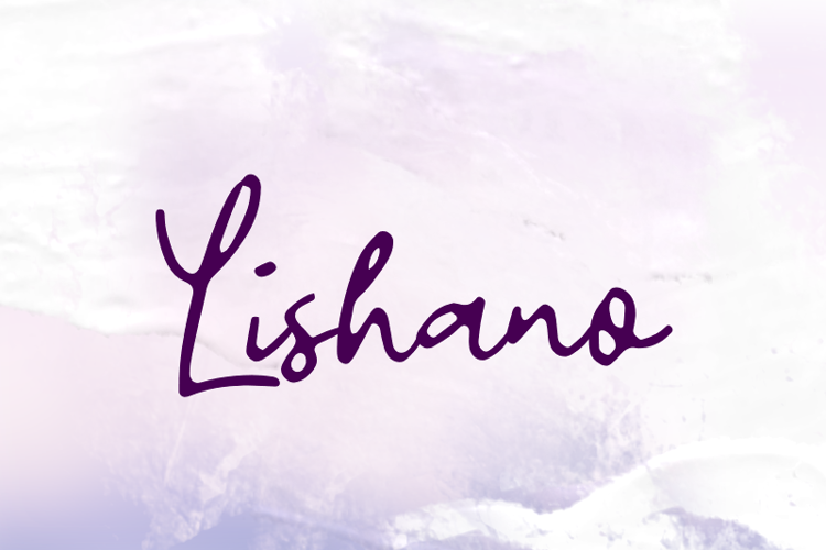 L Lishano Font