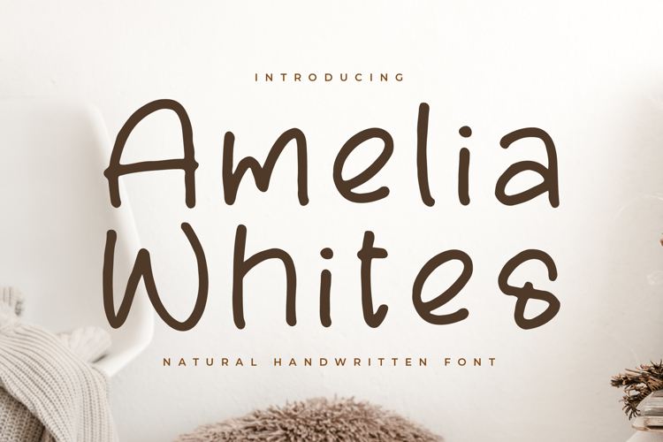 Amelia Whites Font