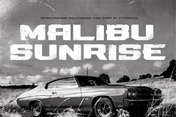 Malibu Sunrise Font