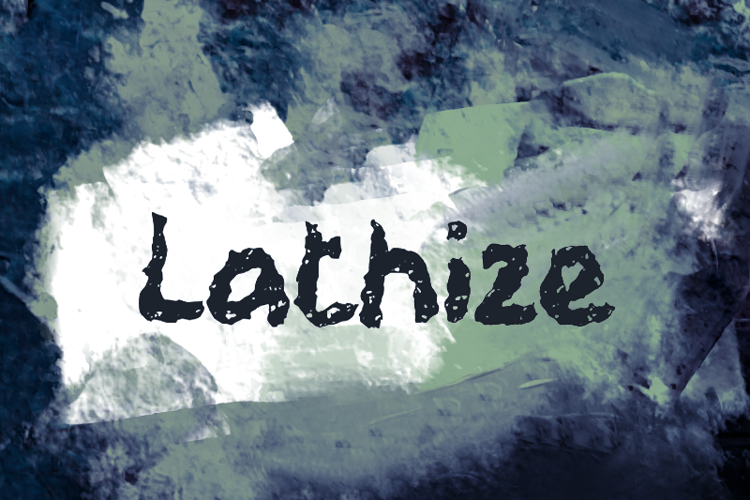 L Lathize Font