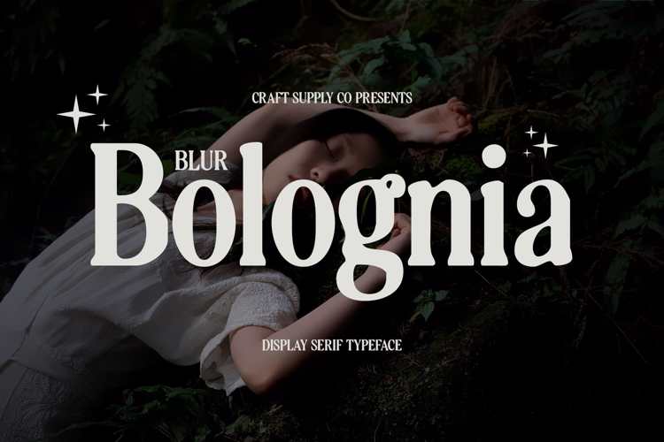 Bolognia Blur Font