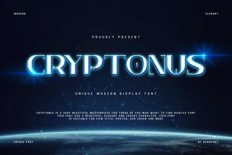 Cryptonus Font