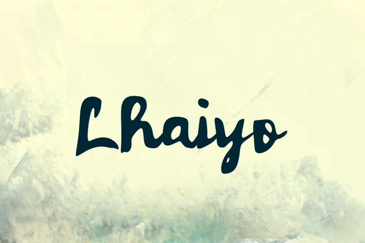 L Lhaiyo Font