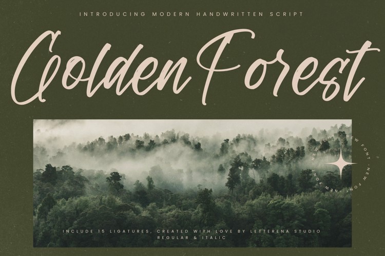 Golden Forest VERSION Font