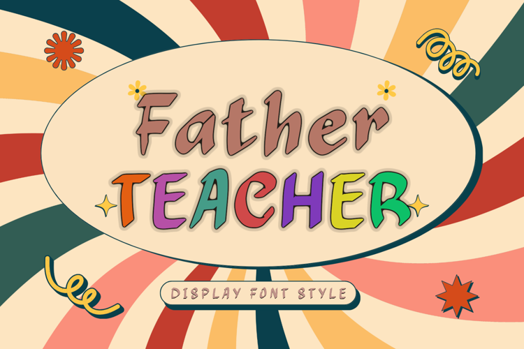 Father Teacher Font