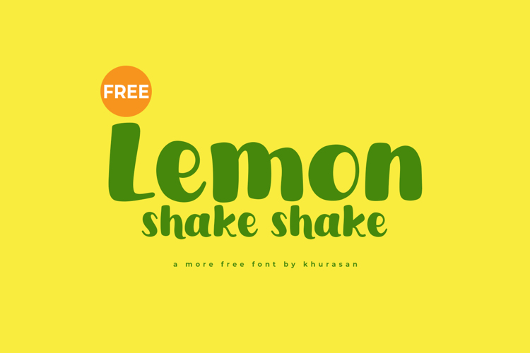 Lemon Shake Shake Font
