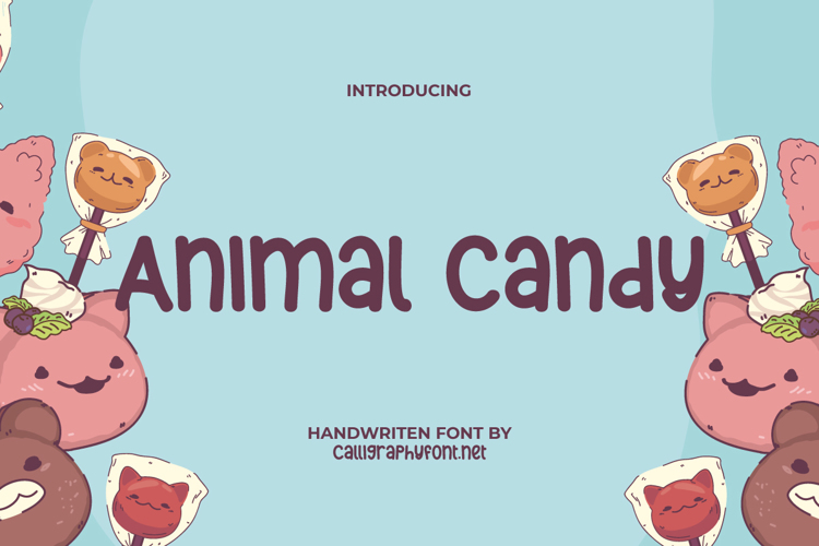 Animal Candy Font
