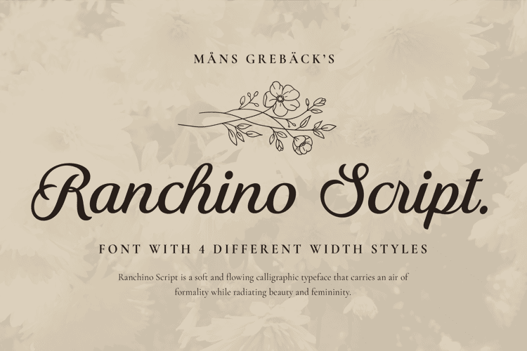Ranchino Script Bold Font