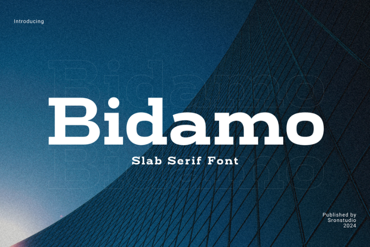 Bidamo Font