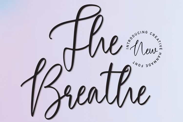 The Breathe Font