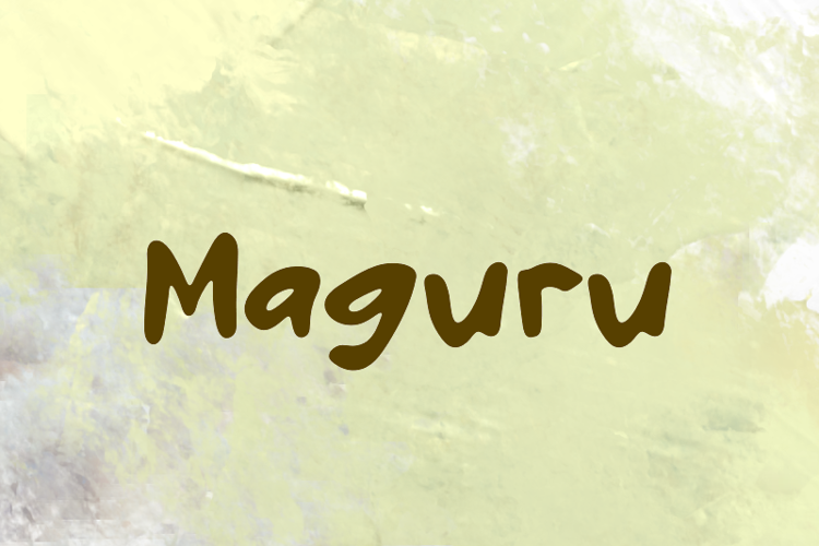 M Maguru Font