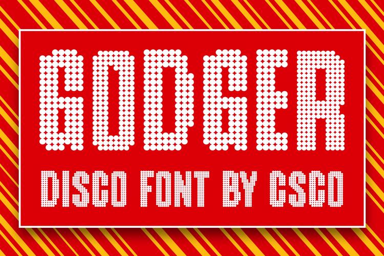 Godger Disco Font