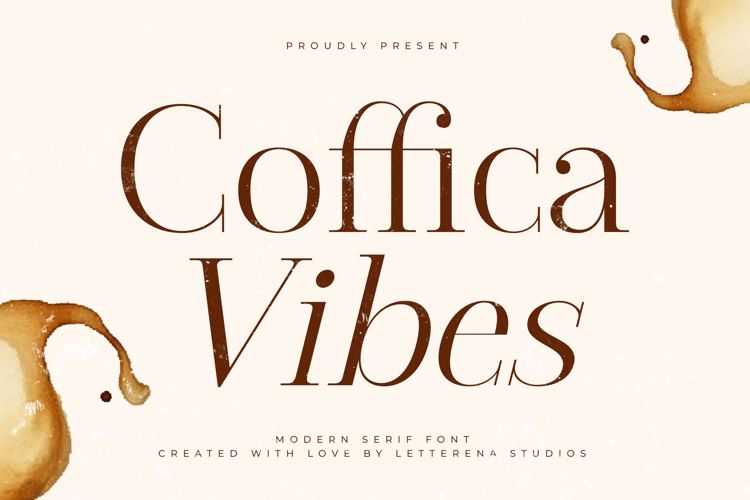 Coffica Vibes VERSION Font