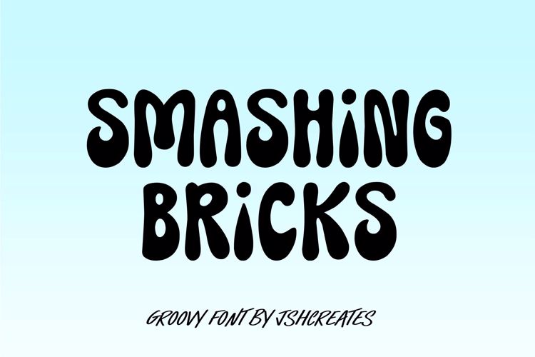 Smashing Bricks Font