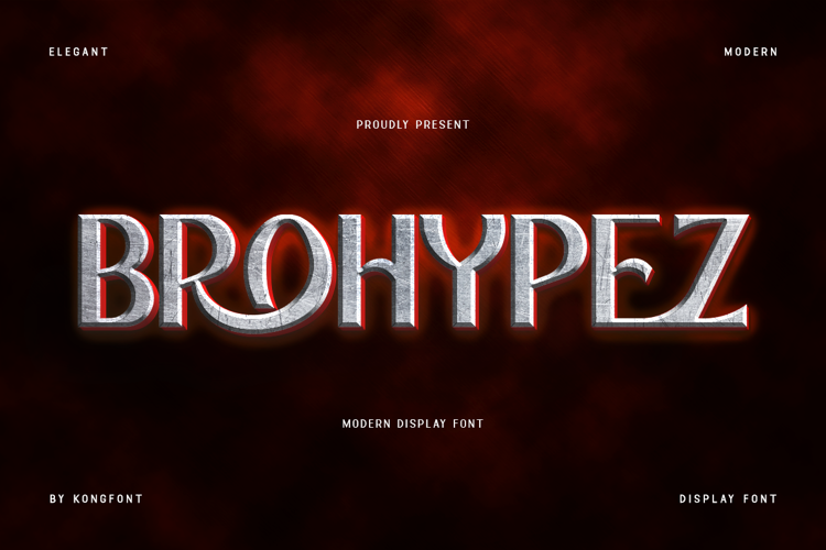 Brohypez Font