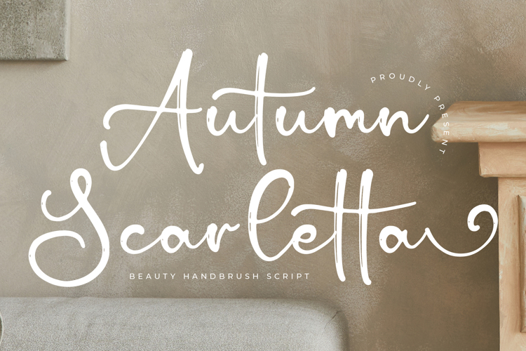 Autumn Scarletta Font