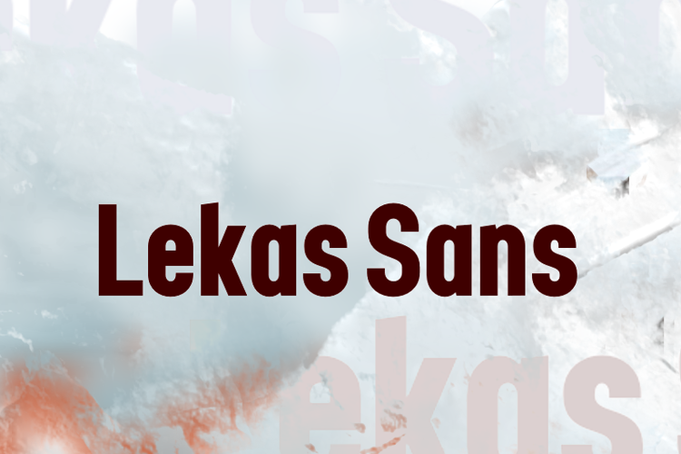 L Lekas Sans Font