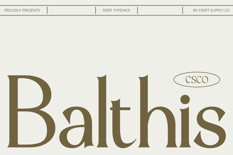 Balthis Font