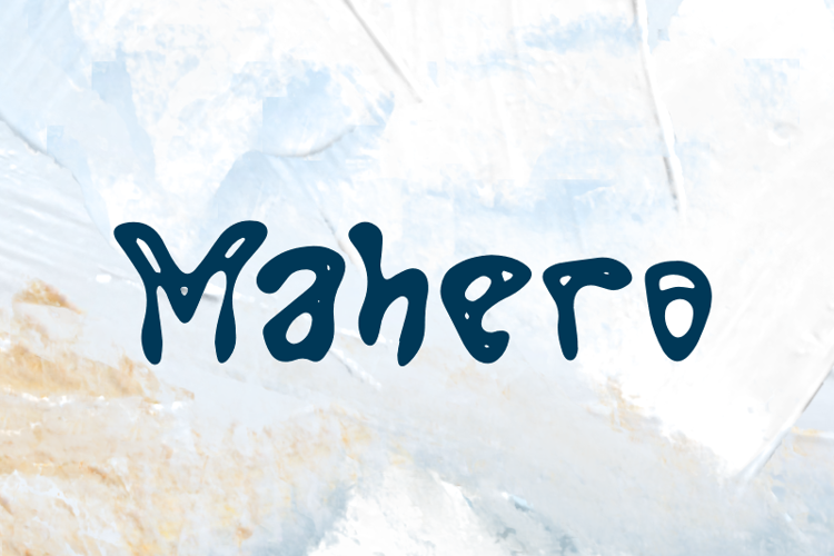 M Mahero Font