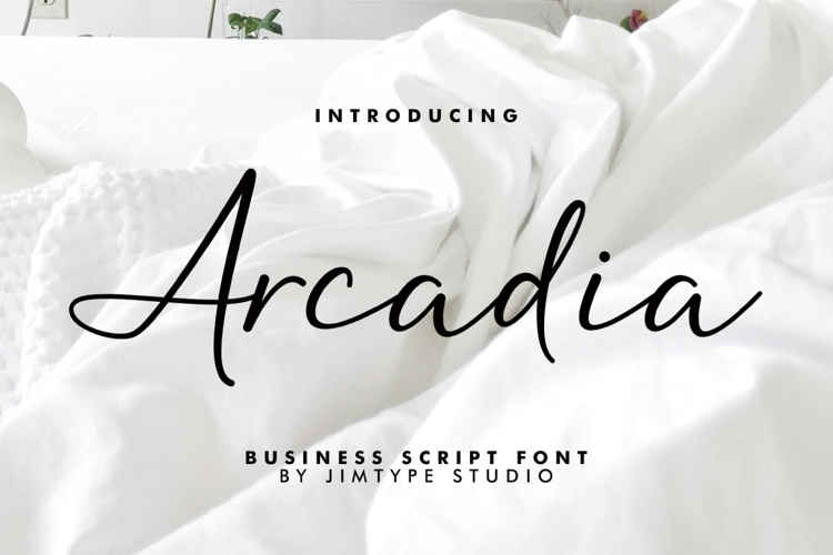 Arcadia Script Font