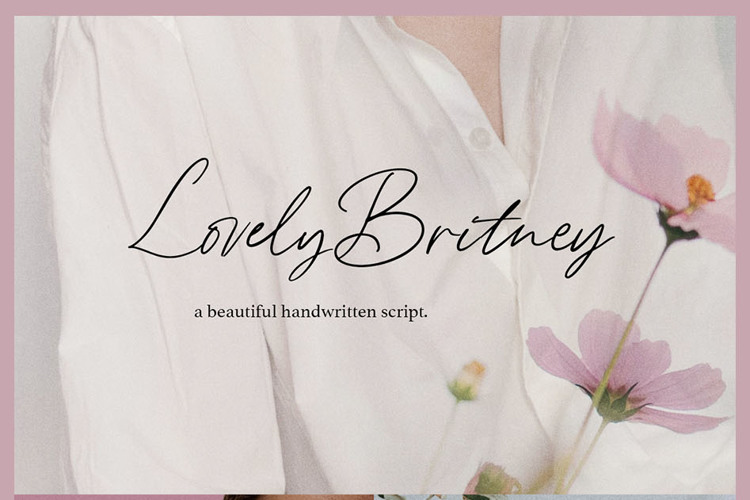 Lovely Britney Font