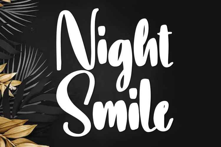 Night Smile Font