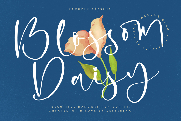 Blossom Daisy VERSION Font