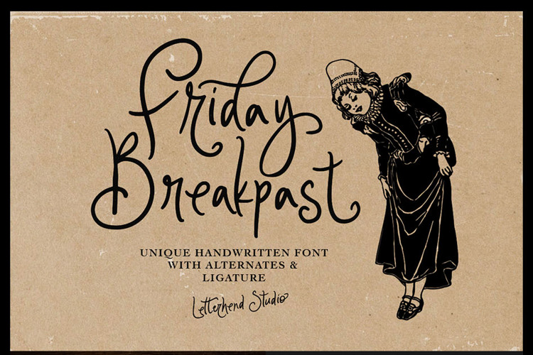 Friday Breakpast Font