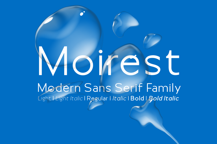 Moirest Font