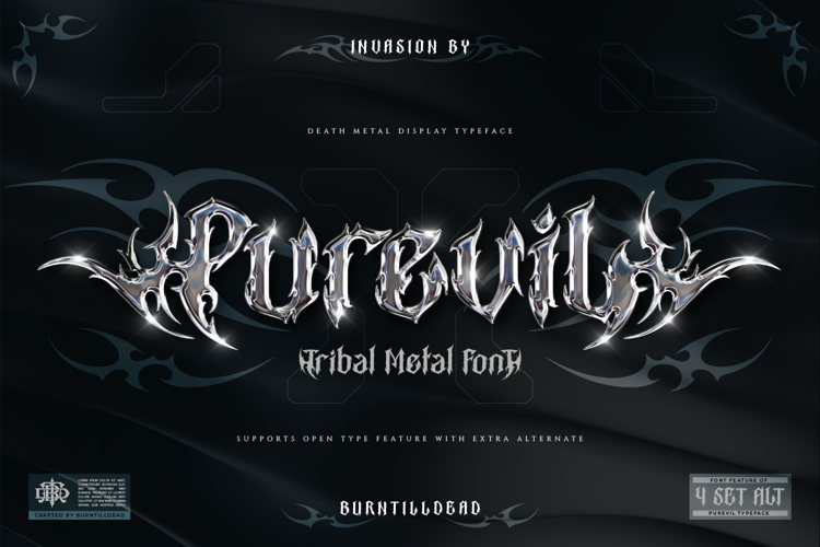 Purevil Font