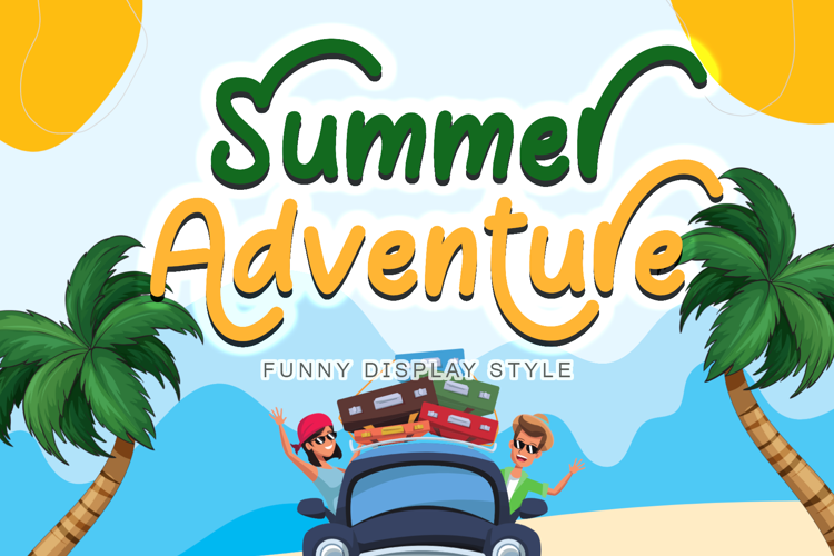 Summer Adventure Font