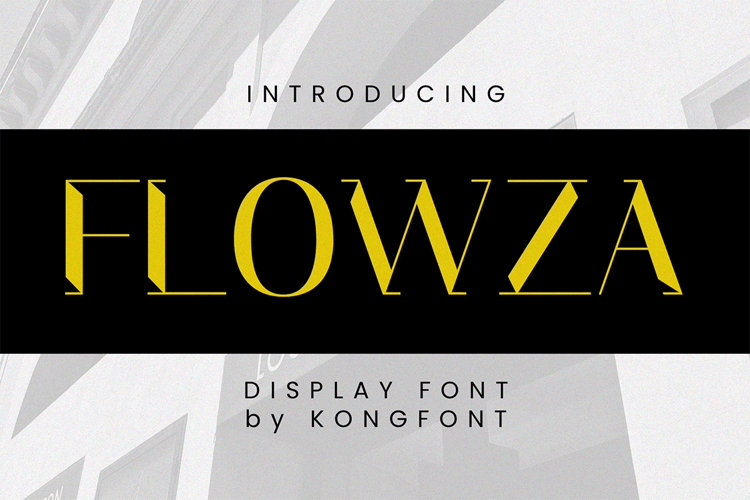 Flowza Font