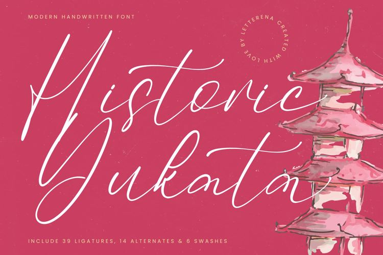Historic Yukata VERSION Font