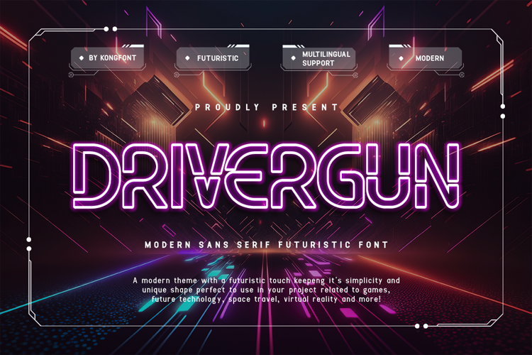 Drivergun Font