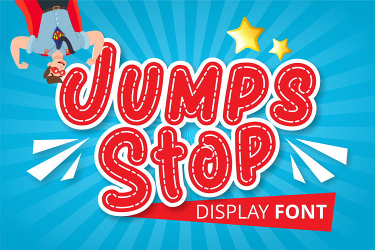 Jumps Stop Font