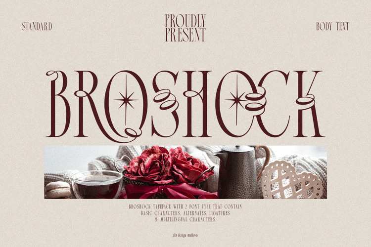 Broshock Font
