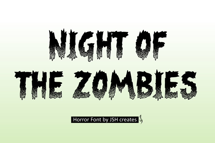 Night of the Zombies Font