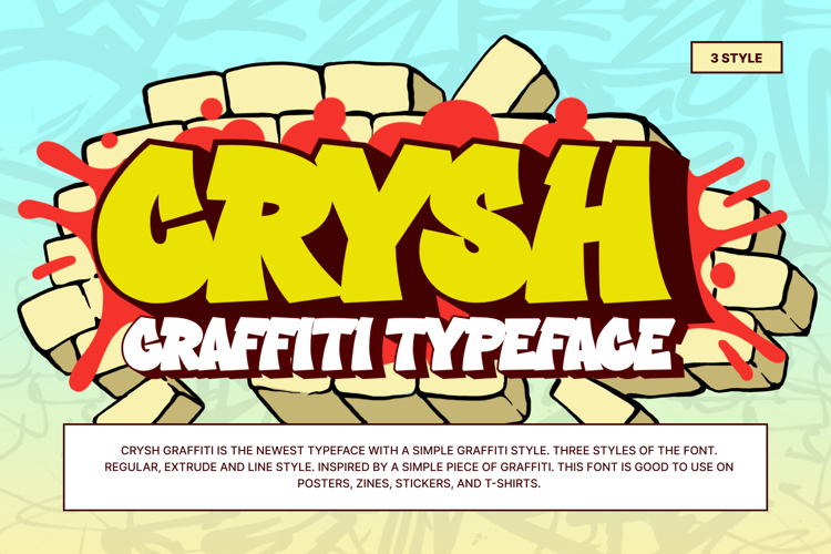 Crysh Graffiti Font