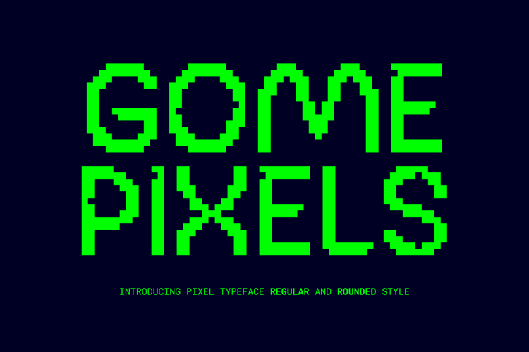 Gome Pixel Font