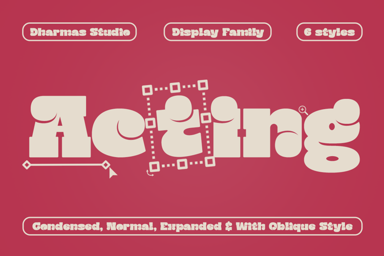 Acting Normal Font