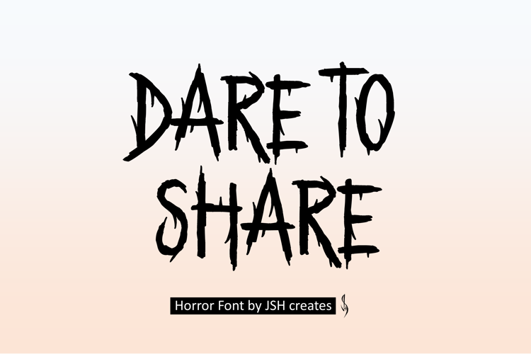 Dare to Share Font